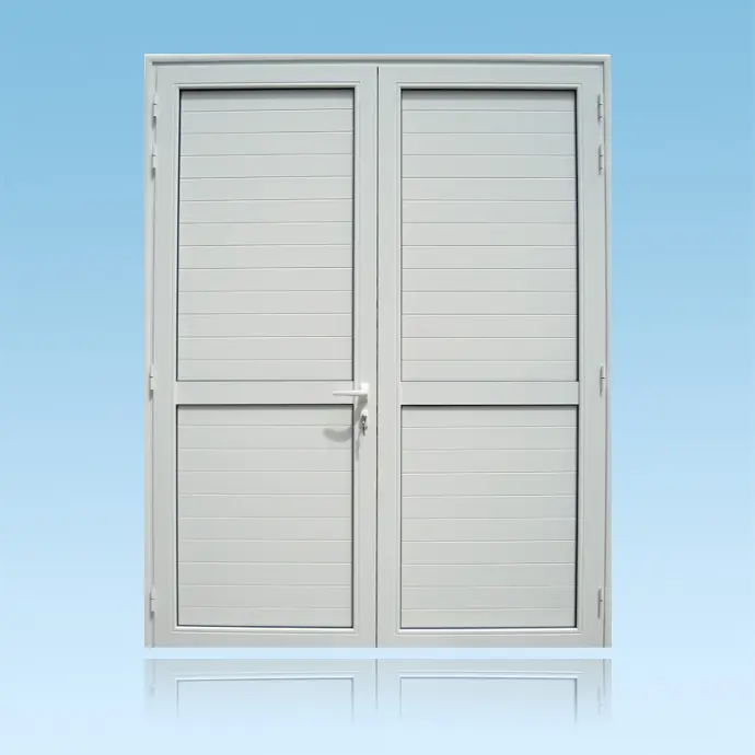 Porte 2 battants + traverse