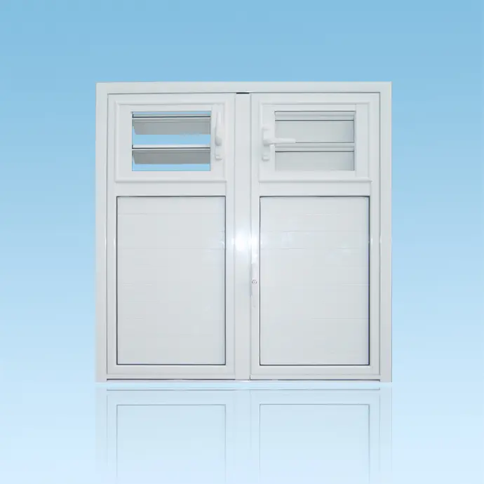 Volet 2 battants fenêtre + jalousies 2 lames