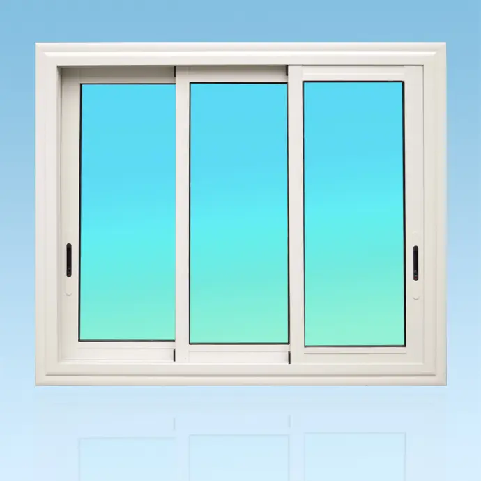 Coulissant fenêtre 3 vantaux 3 rails