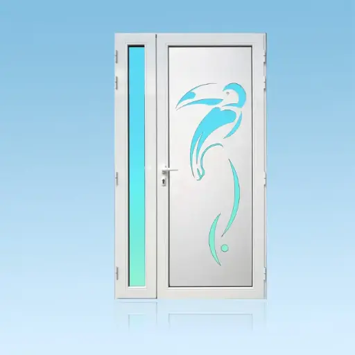 [PS21TOU] Porte décor 2 battants Toucan