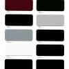 Nuancier couleurs des menuiseries aluminium ABD FERMETURES