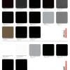 Nuancier couleurs des menuiseries aluminium ABD FERMETURES